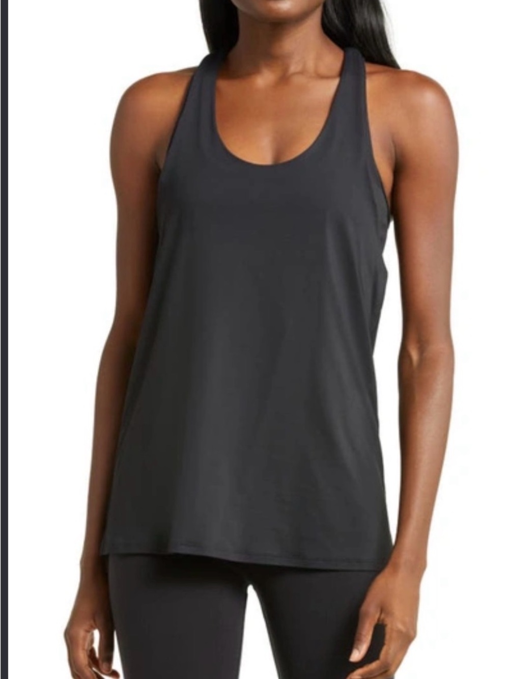 lululemon athletica Black Racerback Tank
